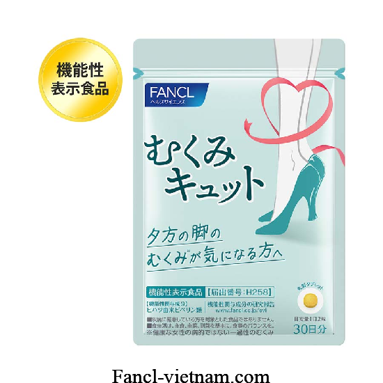 Thon gọn chân FANCL Swelling Cut for Legs của Nhật 60 viên