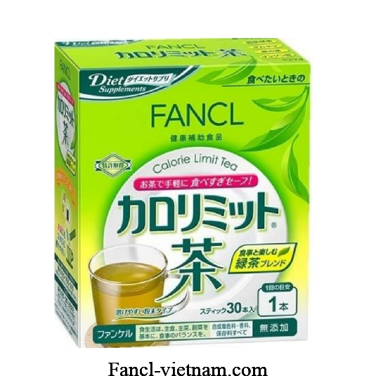 Trà chống hấp thụ calories FANCL của Nhật 30 gói