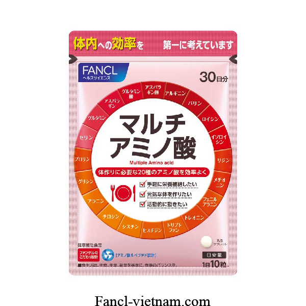 Viên uống Fancl amino axit của Nhật 30 ngày