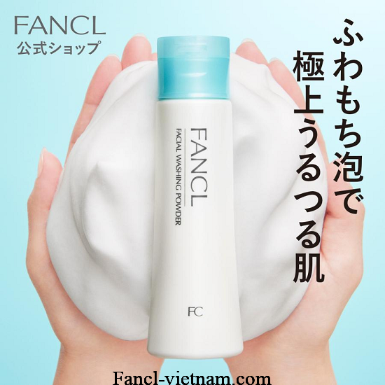 Bột rửa mặt Fancl Facial Washing Powder của Nhật 50g