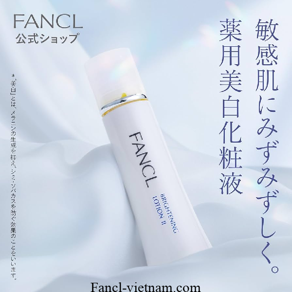 Nước hoa hồng Fancl Brightening Moist Lotion trắng da